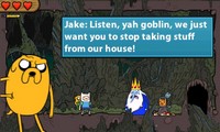 Adventure Time Hey Ice King Whyd you steal our garbage