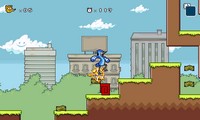 Regular Show Mordecai and Rigby In 8-Bit Land